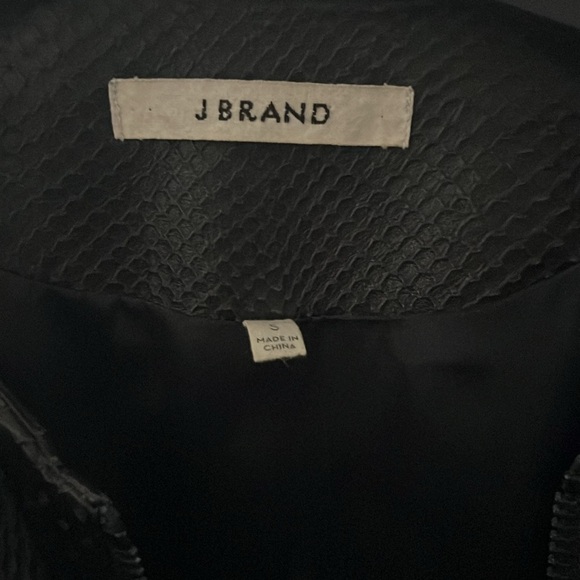 J-BRAND Leather jacket size small - Picture 2 of 3
